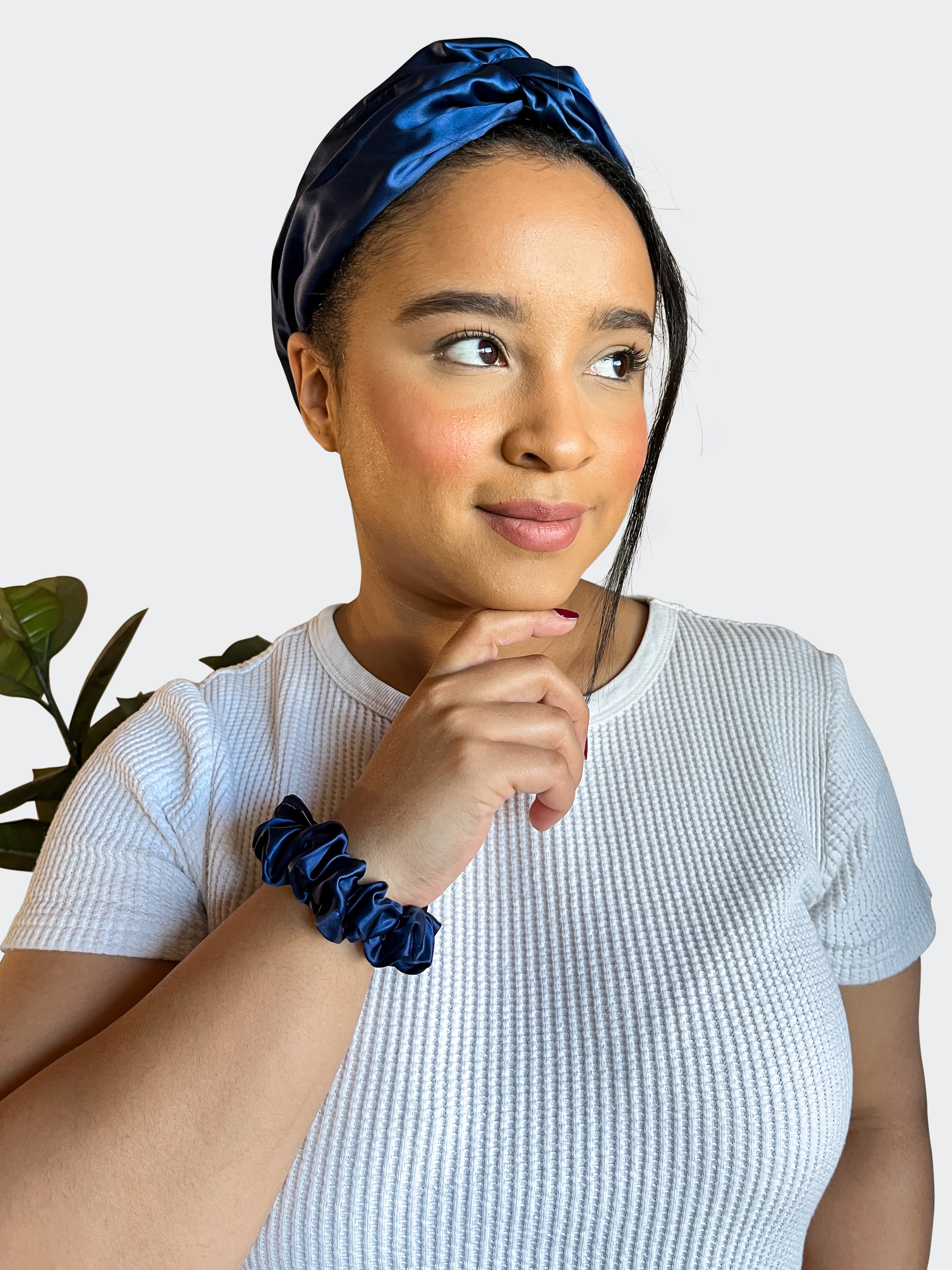 100% Mulberry Silk Double Layered Turban | Bare Heritage
